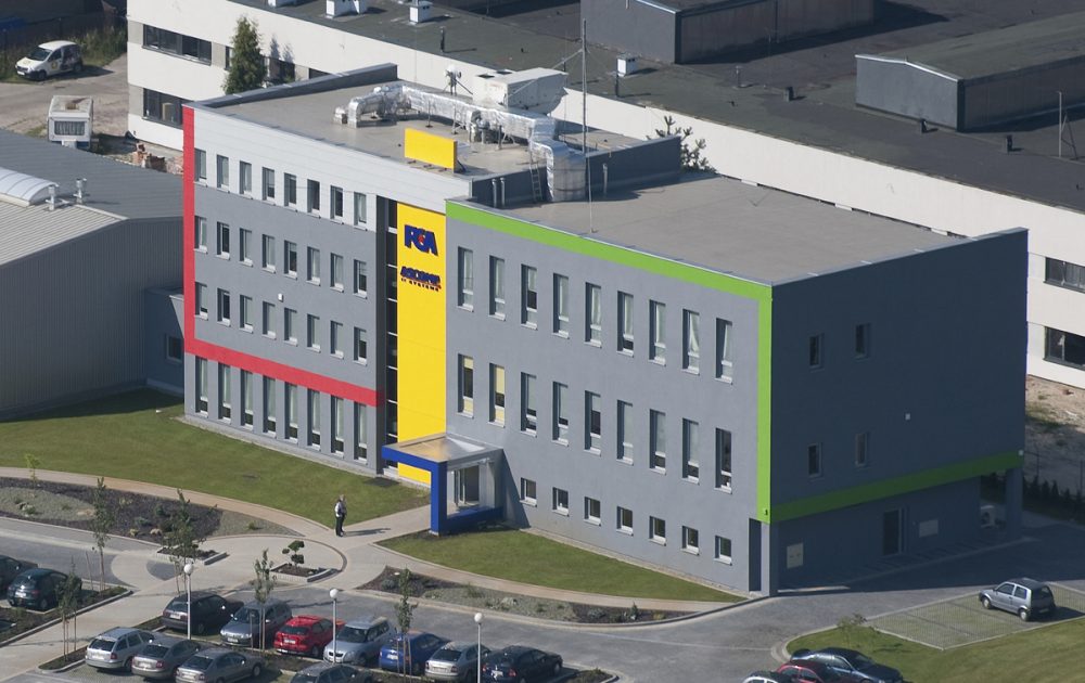 FCA – restylizacja siedziby firmy (2009)